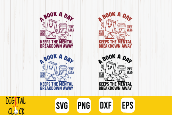 Book Lover SVG for T-Shirt Designs and Graphics