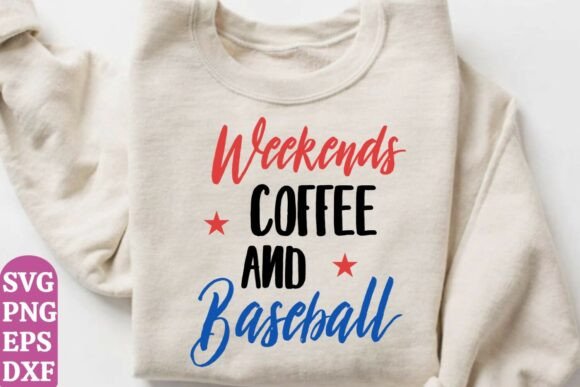 Coffee Baseball Png for Embroidery Projects