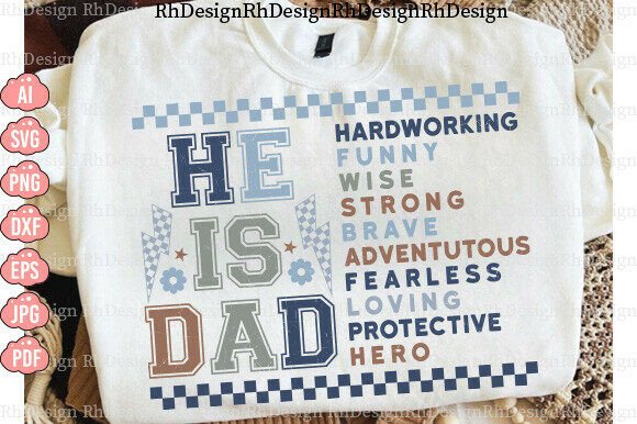 Father Svg Best Dad Ever Sublimation PNG for T-Shirt Designs