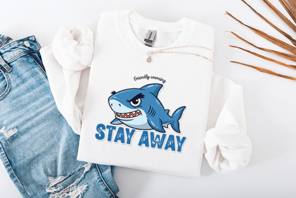 Friendly Warning Stay Away SVG Funny for T-Shirt Designs and Graphics