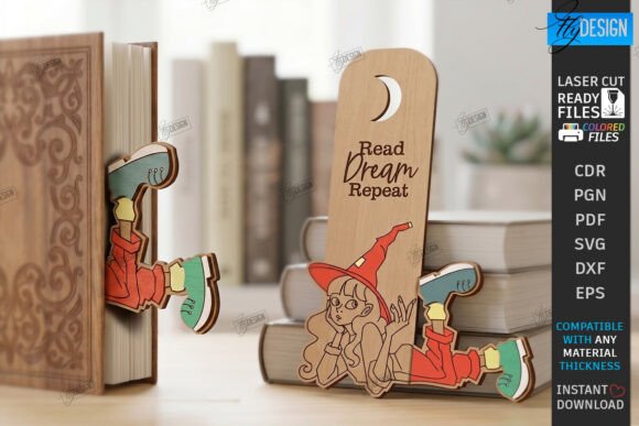 Funny Bookmark Laser Cut Reading SVG for Art Amp Projects