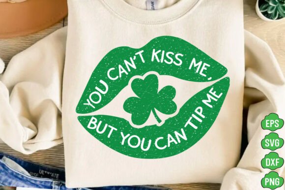 Kiss Me Irish SVG for St. Patrick’s Day Embroidery